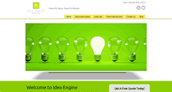 Desktop Screenshot of ideaengineonline.com